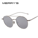 MERRY'S Women Oval Sunglasses Brand Design Summer Style UV400 Sun Glasses Alloy Temple