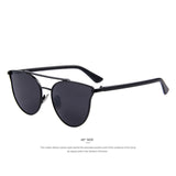 MERRY'S Fashion Women Cat Eye Sunglasses Classic Brand Designer Sun Glasses Double-Bridge Shades UV400 S'8092