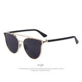 MERRY'S Fashion Women Cat Eye Sunglasses Classic Brand Designer Sun Glasses Double-Bridge Shades UV400 S'8092