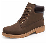 Tangnest Men Martin Boots 2017 Autumn New Ankle Boots British Style High Top Shoes Man Camouflage Flats Plus Size 39-46 XWX4234