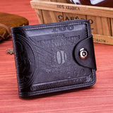 Flying birds men Wallet short dollar price Leather Wallets Clutch money purse men bags high quality credit card holder LM3854fb