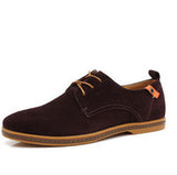 Tangnest Luxury Brand Men Oxfords Shoes 2017 New Men Lace Up Fur Flats Male Suede Leather Dress Shoes Man Big Size 38-48 XMR352