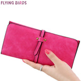 Flying birds women purse wallet dollar price money purse high quality clutch long style card bag female coin bag 2016 LM3816fb