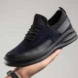 Tangnest Men Shoes 2017 Autumn Newest Fashion British Style Mens Shoes Height Increasing Man Flat Platform Shoe 3 Colors XMR2105