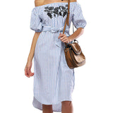 Off Shoulder Summer Dress