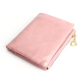 New Fashion TAUREN High Quality 100% Genuine Leather Women Mini Wallet Oil Wax Leather Coin Purse Coin Credit Card Holder