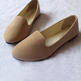Hot Ladies Suede Leather Ballerina Dolly Womens Flats Ballet Shoes Loafers Princess Shoes Outsole Comfortable Wholesale
