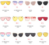 TSHING Women Aviation Clear Glasses Frame Feamle Ocean Transparent Sunglasses Fashion Brand Designer Men Optical Glasses