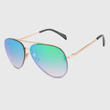 ROYAL GIRL Fashion New Women Sunglasses Metal Frame Glasses Brand Designer Glasses Female Twin Beams Eyewear Women  UV400 ss140