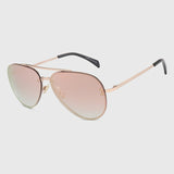 ROYAL GIRL Fashion New Women Sunglasses Metal Frame Glasses Brand Designer Glasses Female Twin Beams Eyewear Women  UV400 ss140