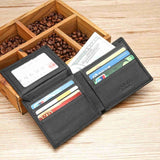 VICUNA POLO RFID Blocking Wallet Short Design Genuine Leather Man Wallet Bifold Casual Business Men's Leather Money Clip Wallets