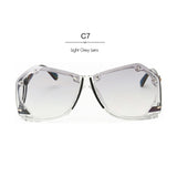 ROYAL GIRL Rimless Sunglasses Women Retro Square Oversized Summer Ombre Sun Glasses ss166