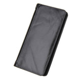 High Quality Genuine Leather Long Men Zipper Matte Wallets Card  Credit Cards Holder Carteira Masculina Business  Men Wallets