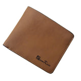 Curewe Kerien leather men wallets Vintage  leather wallet Holder Billfold Purse Mens Business Clutch