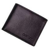 Curewe Kerien Men Wallet Leather Credit Card Famous Brand Leather Male Money Purses New Classic Soild Pattern Designer wallets