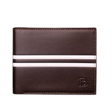 2016 Men Wallets Brand Quality Black Brown Coin Pocket Purse ID Credit Card Holder Wallet Free Shippinge #
