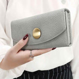 Xiniu Wallets Women Long Card Wallet  High Capacity Leather Clutch Wallet Carteira Carteras