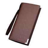 2015 New Style  synthetic Leather Famous Design mens wallets and purses multifunction long wallet men Bi-Fold flip wallet #EY