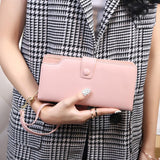 Xiniu Wallets Women Clutch With Hasp Long Wallet Ladies Cards Holder Clutch Fashion Standard Wallet