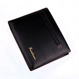 carteras mujer 2016  Men  Men Leather Card Cash Receipt Holder Organizer Bifold Wallet Stripe Purse Wallets sacoche homme #25