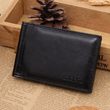 Wallets For carteras mujer 2016 Receipt Holder Organizer Bifold Men Wallet Short Purse Leather Card Cash Bag sacoche homme
