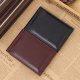 Wallets For carteras mujer 2016 Receipt Holder Organizer Bifold Men Wallet Short Purse Leather Card Cash Bag sacoche homme