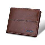 2016 carteras mujer Men Leather ID credit Card holder Clutch Coin Purse Fshion Wallet Leather Men Business Wallets