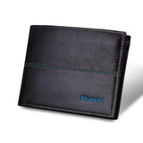 2016 carteras mujer Men Leather ID credit Card holder Clutch Coin Purse Fshion Wallet Leather Men Business Wallets