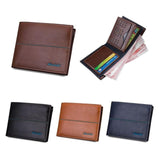 2016 carteras mujer Men Leather ID credit Card holder Clutch Coin Purse Fshion Wallet Leather Men Business Wallets
