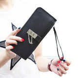 2016 Women Wallets carteras mujer Womens Long Lovely Bifold Leather Wallet Card Holder Wallet Ladies Purse sacoche homme #25