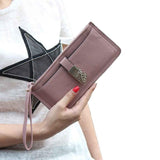 2016 Women Wallets carteras mujer Womens Long Lovely Bifold Leather Wallet Card Holder Wallet Ladies Purse sacoche homme #25
