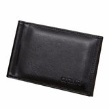 2016 Business Men Wallets Leather Card Cash Receipt Holder Organizer Bifold Coin Purse Clutch Wallet carteras mujer