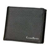 Men Wallets Leather Mini Purse Card Cash Receipt Holder Organizer Bifold Mens Short Wallet carteras mujer sacoche homme #25