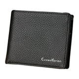 Men Wallets Leather Mini Purse Card Cash Receipt Holder Organizer Bifold Mens Short Wallet carteras mujer sacoche homme #25