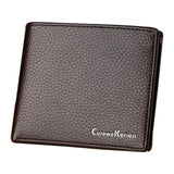 Men Wallets Leather Mini Purse Card Cash Receipt Holder Organizer Bifold Mens Short Wallet carteras mujer sacoche homme #25