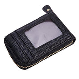 Women Leather card holder wallet case Credit Business wallets for plastic cards #5M